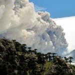 Извержение вулкана Копауэ . © AFP